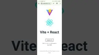 React project on mobile using (Acode editor and termux) 04