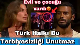 Türk Halkı Bunu Unutmaz! Eşi Sinirden Çıldırdı Survivor Yağmur Ve Efecan Arasında Yaşananlar İfşa