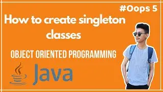 how to create singleton classes || java tutorial