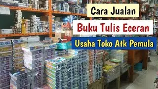 Cara menetapkan harga jual eceran buku tulis pada usaha foto copy & atk bagi pemula