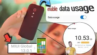 enable data usage in miui 12 |13 | how to enable data usage | data usage ko enable kaise kare | miui