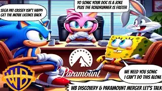 Sonic Pat Casey Not Happy Warner Bros Discovery & Paramount Merger Let's Talk SEGA NEWS