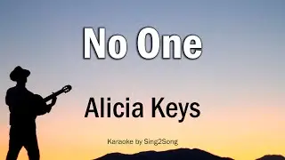 Alicia Keys - No One (Karaoke Version)