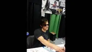 I met NORMAN REEDUS!!!