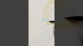 Watercolor speed painting: Ep. 1 #short #shorts