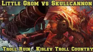 Total War Warhammer 3 Battle: Little Grom vs Skullcannon