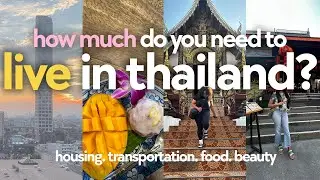 How much does it cost to live in Thailand?