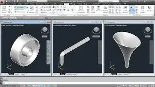 AutoCAD 3D Basics Training Exercises - 3 of 3
