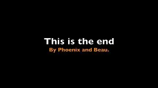 This is the end.