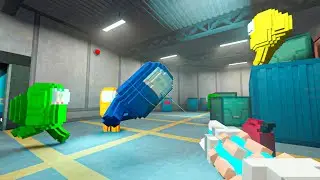 Experiments with Physics gun in Teardown Mods Gameplay