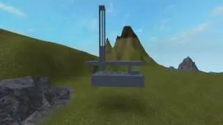 ROBLOX - Spring loaded railgun