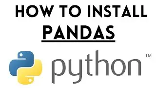 how to install pandas in python | Python tutorial