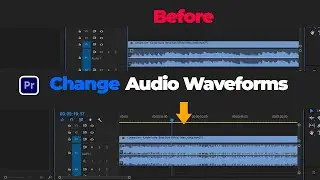Change  Audio Wave forms in Adobe Premiere Pro CC
