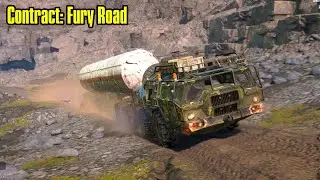 Snowrunner | Fury Road | Zherbai Quarries, Almaty Region