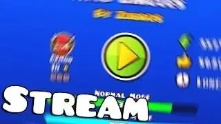 Стрим по Geometry Dash