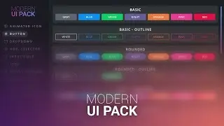 Modern UI Pack - v4.0 (Unity Asset)