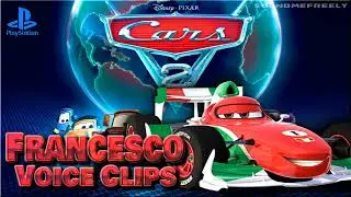 All Francesco Bernoulli Voice Clips • Cars 2 Game • All Voice Lines • Funny (John Turturro)