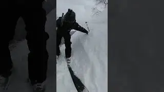 Мохнатый гребень Короля - сложнейший фрирайд маршрут на курорте Красная Поляна.