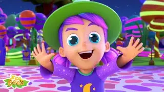 Fünf kleine Monster | Halloween kinderreime | Kinderlieder | Zoobees Deutschland | Kinder Videos