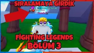 😱SIRALAMAYA GİRDİK EFSANE PETLER ÇIKARTTIK🥳 Roblox Fighting Legends