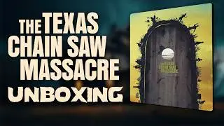 Unboxing Texas Chain Saw Massacre 50th Anniversary Collector's Edition SteelBook