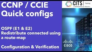 CCNP & CCIE - Advanced Routing - OSPF Redistribute Connected