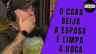 O cara beija a esposa e limpa a boca | Cortes do TICARACATICAST