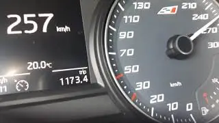 Visiting Germany-Topping 284 km/h on autobahn with 340bhp Leon Cupra