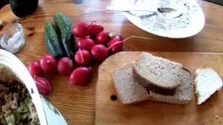 42 Май Дача Жара Окрошка с воблой Очень вкусно!