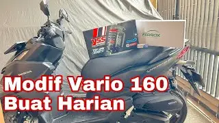 MODIF HONDA VARIO 160 UNTUK HARIAN