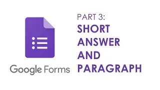 Creating a Quiz using Google Forms : Part 3 | Image Based Quiz