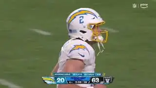 Easton Stick passed to Quentin Johnston to the left for 6 yard touchdown