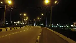 Ночной залив. Чебоксары. 3 мая 2020