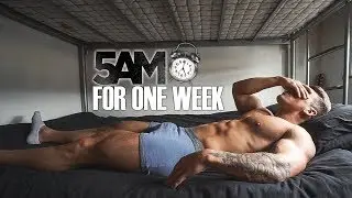 WAKING UP AT 5 AM FOR ONE WEEK... *the results*