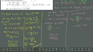 Class 10 Maths CBSE Ex 5.3 (1 iv to 3- i, ii, iii, iv)