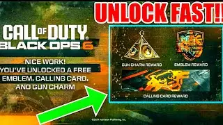 Unlock FREE Black Ops 6 Weapon Charm | Emblem & Calling Card NOW