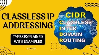 CIDR (Classless Inter Domain Routing)