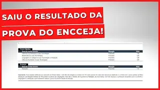 🚀 SAIU O RESULTADO DO ENCCEJA! VEJA COMO SABER SE VOCÊ FOI APROVADO!