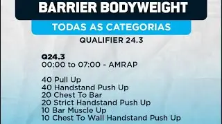 Qualifier online TCB 24.3