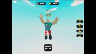 SUPER OP FLYING GLITCH IN STRONGMAN SIMULATOR (Roblox)
