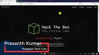 Hack The Box Registration in Telugu || Prasanth Tech Tuts