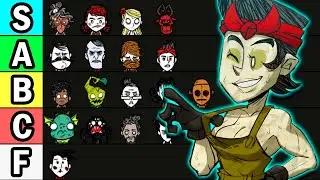 ✅TIER LIST PERSONAJES de DON'T STARVE TOGETHER 2025✅ 