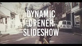 After Effects Project - Dynamic Opener  Slideshow