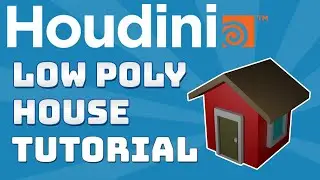 Getting Started With Low Poly Modeling in Houdini - Low Poly House