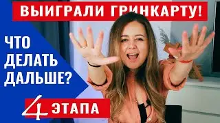 Выиграли ГРИН КАРТУ !? Что делать дальше? Лотерея DV2021
