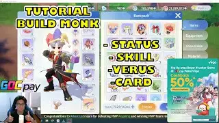 Tutorial Build Monk Status, Skill, dan Verus Full Damage - Ragnarok Origin