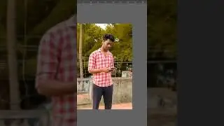 Unwanted object remove your photos in simple trick on Photoshop #photoshop  #shorts #shortsfeed