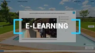 E-LEARNING - Visite virtuelle interactive - 3DCREATION.FR