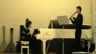 Франсуа Девьен Соната для кларнета и ф но