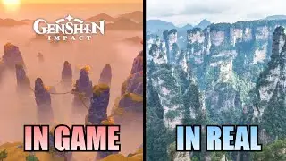 Genshin Real life Locations